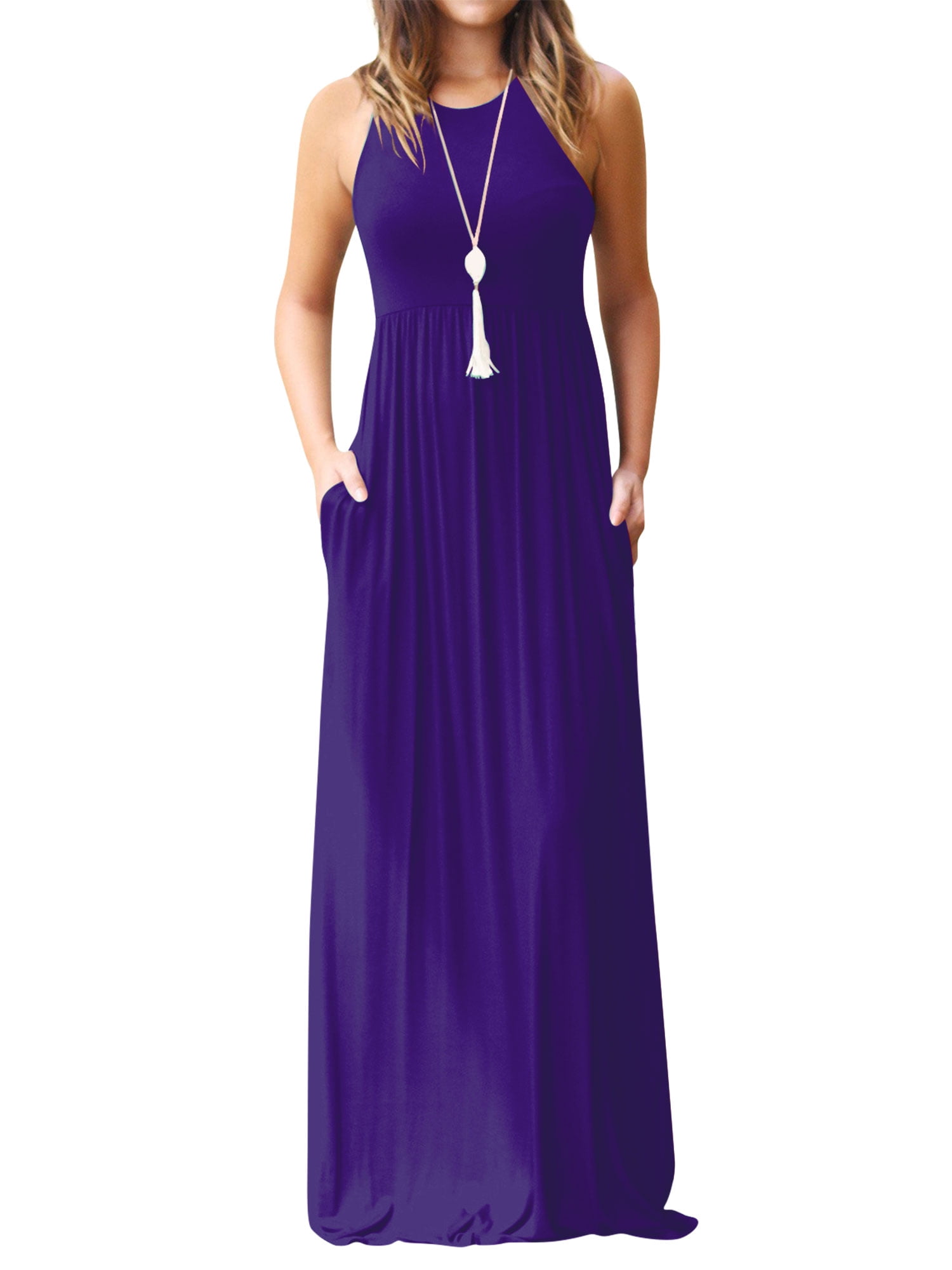 Long Light Purple Dress